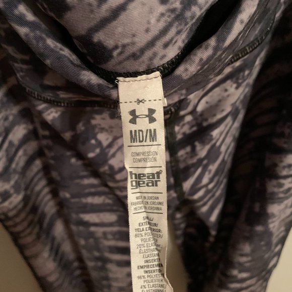Under Armour Cropped Legging Size M Compression - Picture 3 of 3